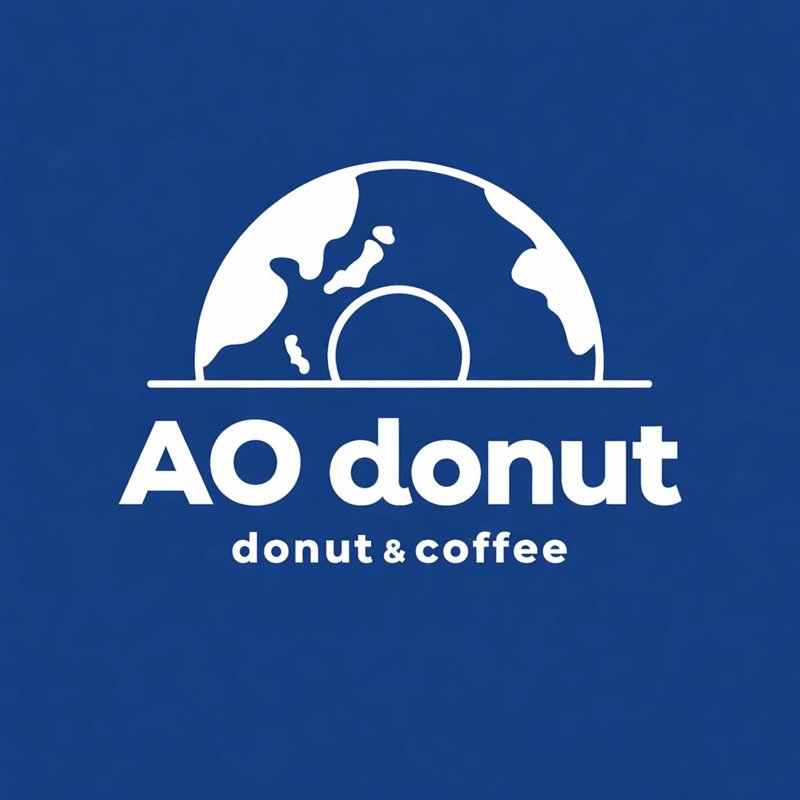 AO donut ロゴ